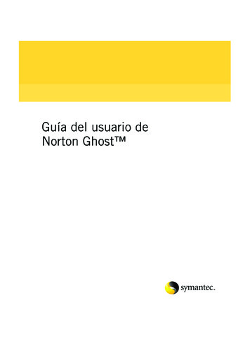 Guía Del Usuario De Norton Ghost 