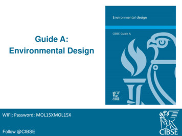 Guide A: Environmental Design - CIBSE