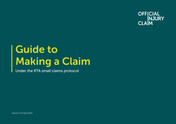 Guide To Making A Claim - Official Injury Claim