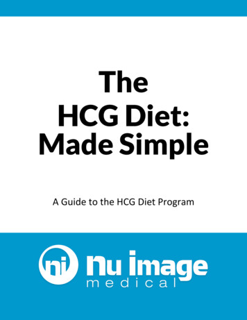 The HCG Diet: Made Simple - Nu Image Medical
