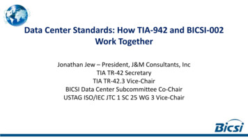 Data Center Standards: How TIA-942 And BICSI-002 Work Together