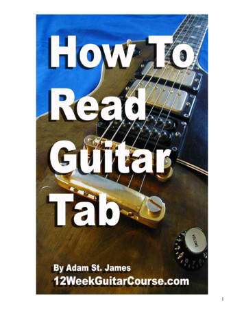 How To Read Guitar Tab - Free Guitar Course