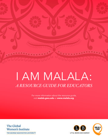 I AM MALALA - George Washington University