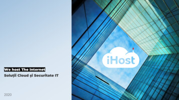 Soluții Cloud și Securitate IT - IHost