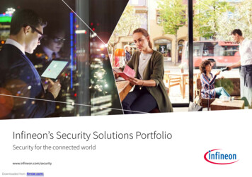 Infineon S Security Solutions Portfolio