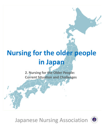 Nursing For The Older People In Japan
