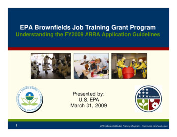 EPA Brownfields Job Training Grant Program - Indiana
