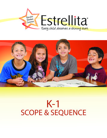 SCOPE & SEQUENCE - Estrellita