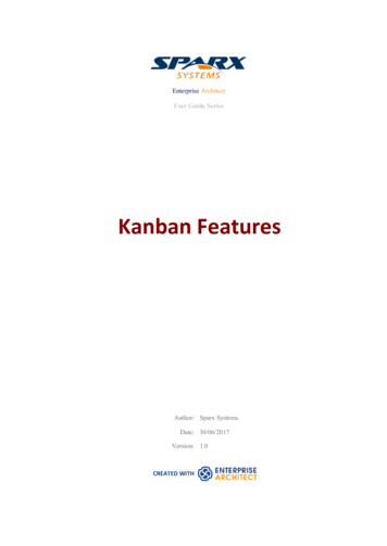Kanban Features - Enterprise Architect