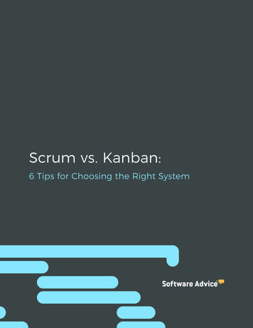 Scrum Vs. Kanban - Software Advice