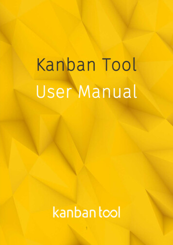 Kanban Tool User Manual