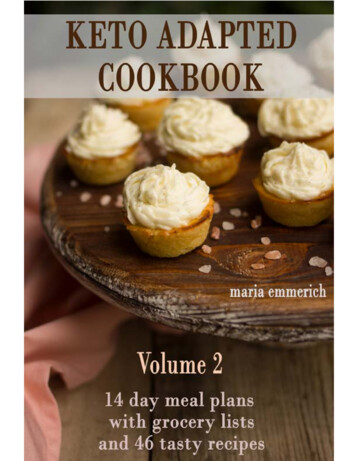 Keto Adapted Cookbook - Keto And Carnivore Diets By Maria .