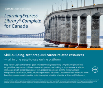 LearningExpress Library Complete For Canada