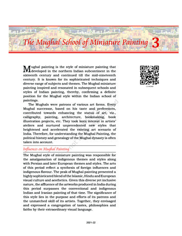 The Mughal School Of Miniature Painting 3