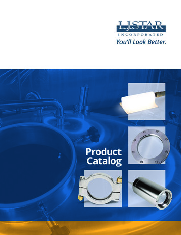 Product Catalog - LJ Star
