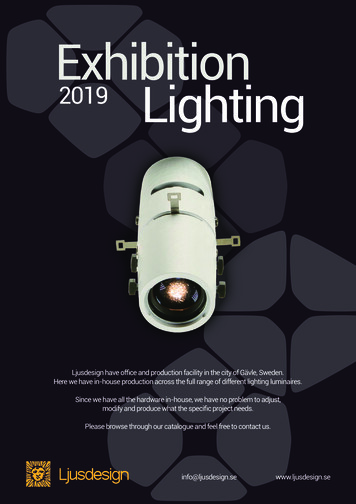 Exhibition Lighting 2019 - Designcase