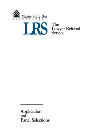 LRS The Lawyer Referral Service