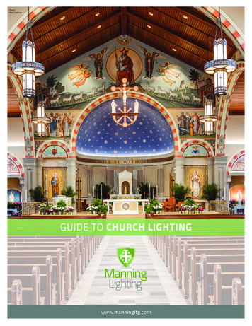 GUIDE TO CHURCH LIGHTING