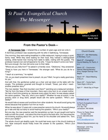 St Paul's Evangelical Church The Messenger