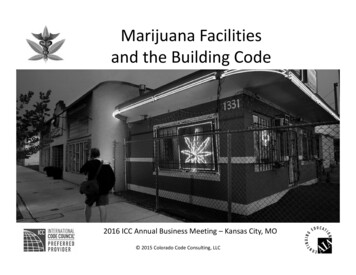 Marijuana Facilities And The Building Code