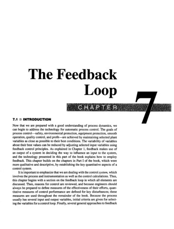 The Feedback Loop - McMaster University