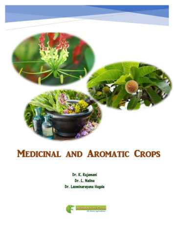 Medicinal And Aromatic Crops - AgriMoon 
