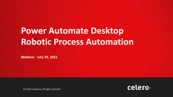 Power Automate Desktop Robotic Process Automation