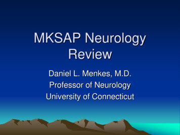 MKSAP Neurology Review