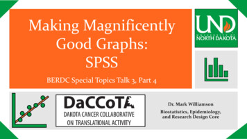 Making Magnificently Good Graphs: SPSS