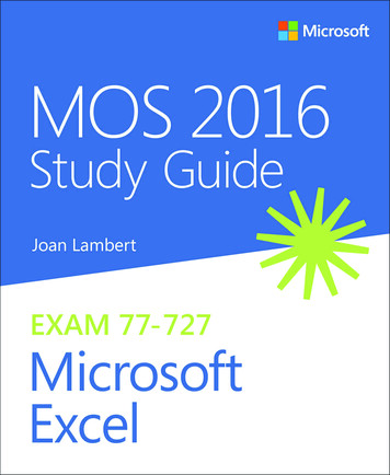 MOS 2016 Study Guide - Quia
