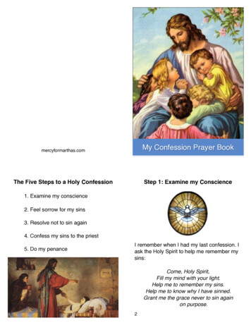 My Confession Prayer Book Copy 2 - WordPress 