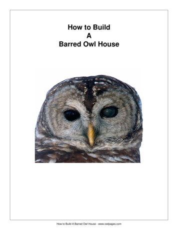 How To Build A Barred Owl House
