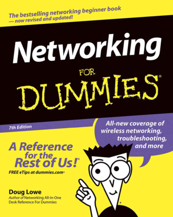 Networking For Dummies 7 ED 2004 - Directory UMM