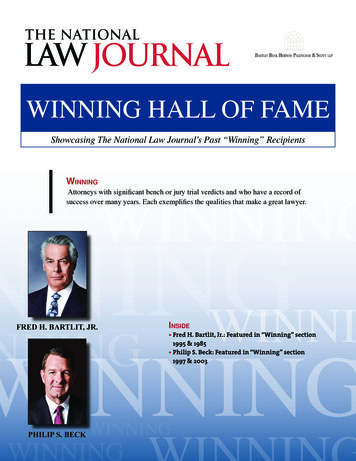 Showcasing The National Law Journal's Past 