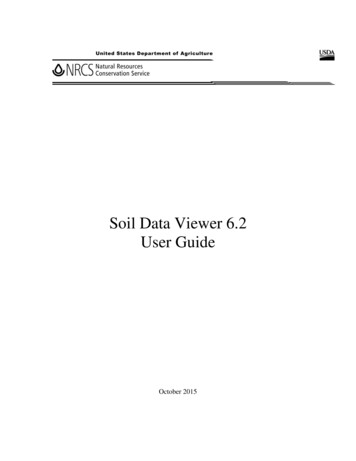 Soil Data Viewer 6.2 User Guide - USDA