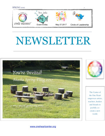 May 27,201 NEWSLETTER