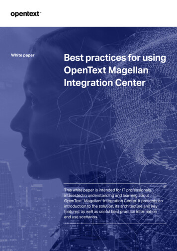OpenText Magellan Integration Center