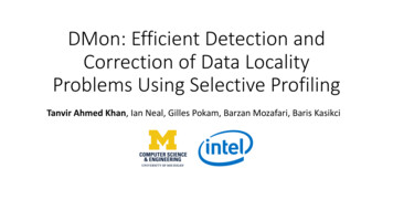 DMon: Efficient Detection And Correction Of Data Locality . - USENIX