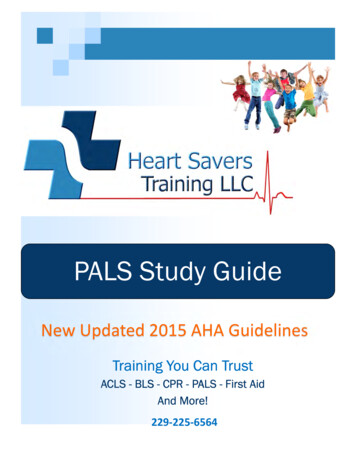 PALS Study Guide - 4cpr 