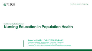 Rush University Medical Center Nursing Education In Population Health