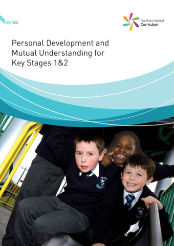 (PDF) Personal Development And Mutual Understanding .