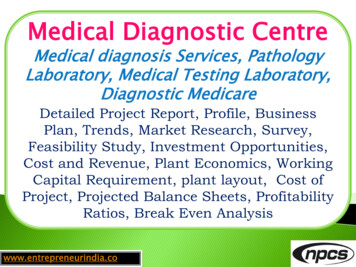 Medical Diagnostic Centre - Entrepreneur India