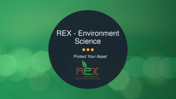 REX - Environment Science