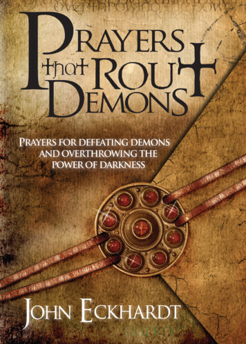 Prayers That Rout Demons - Divinerevelations.info