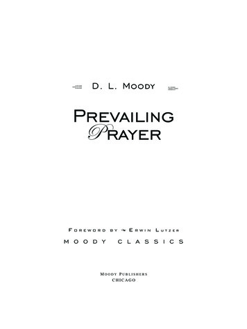 Prevailing Prayer - Moody Bible Institute