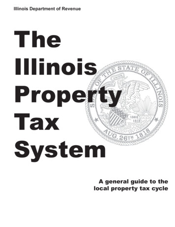 Illinois Department Of Revenue The Illinois Property Tax System