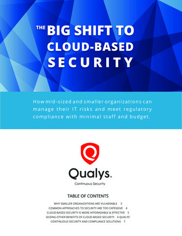 Qualys Big Shift To Cloud-Based Security