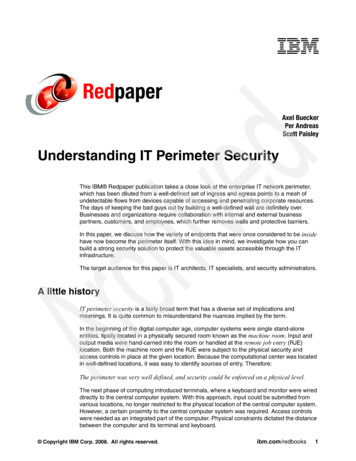 Understanding IT Perimeter Security