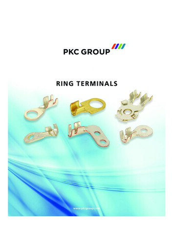 Ring Terminal Product Catalogue - Home Page - PKC Group
