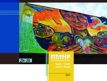 Equity Health Fellows' Report 2017